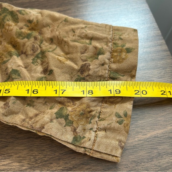 Johnny Was Tan Floral Blazer L - Picture 9 of 9